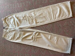 BDG Urban Outfitters High Rise Baggy Jeans Size 27 Distressed Wide Leg